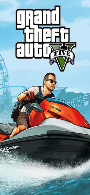 Iphone X Grand Theft Auto V Baggrund — iPhone 15 Wallpapers