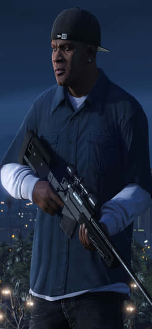 Iphone X Grand Theft Auto V Baggrund — Vivo S30 Wallpapers