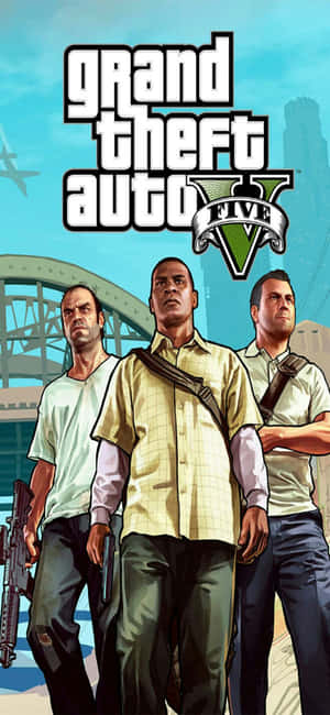Iphone X Grand Theft Auto V Baggrund — iPhone X Wallpapers