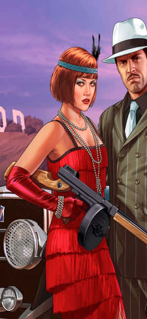 Iphone X Grand Theft Auto V Baggrund — Galaxy M06 Wallpapers