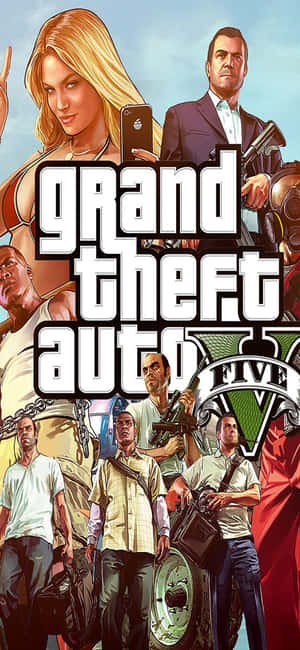 Iphone X Grand Theft Auto V Baggrund — Oppo F33 Wallpapers
