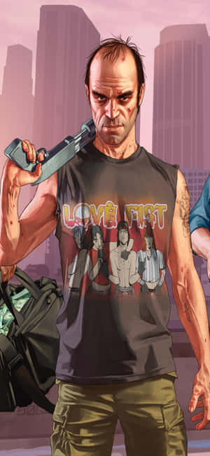 Iphone X Grand Theft Auto V Baggrund — Pixel 8a Wallpapers