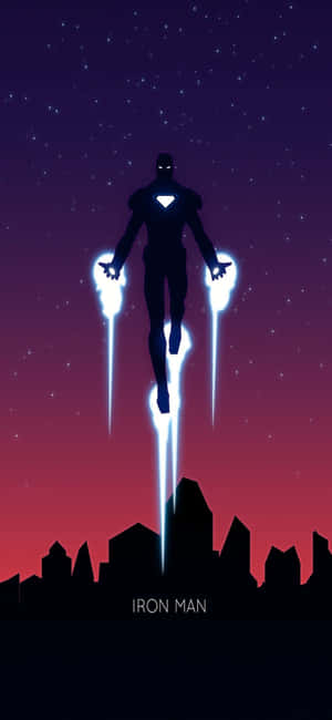 Iphone X Iron Man baggrund — Realme Narzo 80 Pro Wallpapers