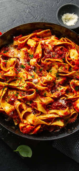 Iphone X Pasta Baggrund — Galaxy A27 Wallpapers