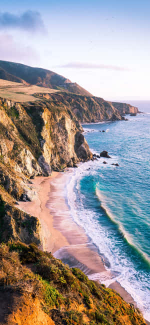 Iphone X Malibu Baggrund — Vivo T4R Wallpapers