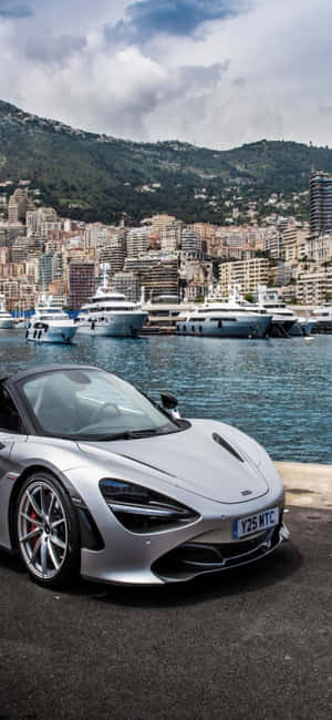 iPhone X McLaren 720s Baggrund — Galaxy M47 Wallpapers