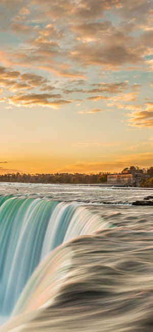 Iphone X Niagara Falls Baggrund — Oppo Reno16 Wallpapers