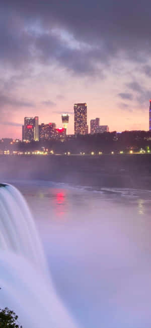 Iphone X Niagara Falls Baggrund — Realme Narzo 80 Lite 5G Wallpapers