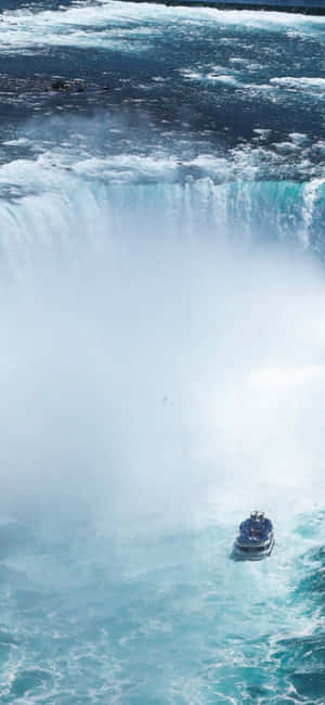 Iphone X Niagara Falls Baggrund — Realme Narzo 80 Pro Wallpapers