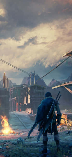 Iphone X Shadow Of Mordor Baggrund — iPhone Air Wallpapers