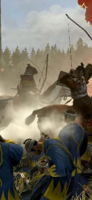 Iphone X Total War Shogun 2 Baggrund — Galaxy A15 Wallpapers