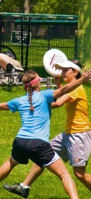 Iphone X ultimate frisbee baggrund — POCO F9 Pro Wallpapers