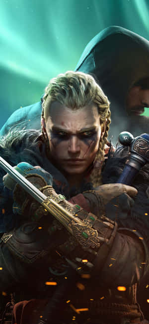 Iphone Xs Assassin's Creed Valhalla Baggrund — Infinix Smart 10 Wallpapers