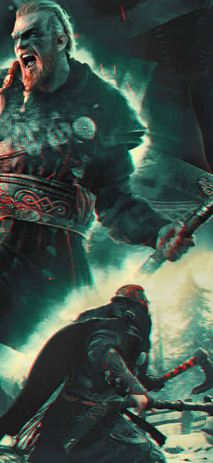 Iphone Xs Assassin's Creed Valhalla Baggrund — Galaxy M56 Wallpapers