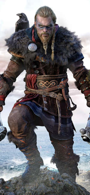 Iphone Xs Assassin's Creed Valhalla Baggrund — Fairphone Wallpapers