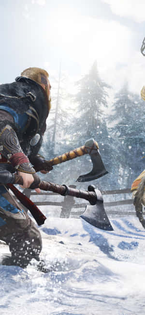 Iphone Xs Assassin's Creed Valhalla Baggrund — Galaxy M17 Wallpapers
