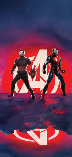 Iphone Xs Avengers baggrund — Galaxy M06 Wallpapers