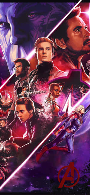 Iphone Xs Avengers Baggrund — iPhone 16 Pro Max Wallpapers