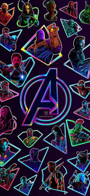 Iphone Xs Avengers baggrund — Vivo S60e Wallpapers