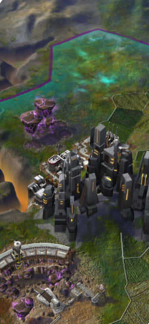 Iphone Xs Civilization Beyond Earth baggrund — Honor Play 70C Wallpapers