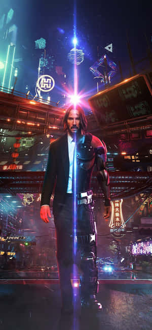 Iphone Xs Max Cyberpunk 2077 Baggrund — Honor X70 Refresh Wallpapers