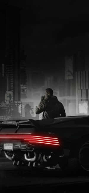 iPhone Xs Max Cyberpunk 2077 Baggrund — Honor X5d Plus Wallpapers