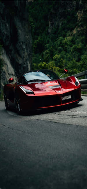 Iphone Xs Max Ferrari baggrund — Realme Narzo 100x Wallpapers