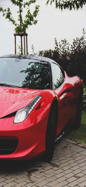 Iphone Xs Max Ferrari Baggrund — Vivo T5 Wallpapers