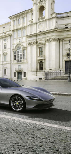 iPhone Xs Max Ferrari Baggrund — Realme Narzo 80 Lite Wallpapers