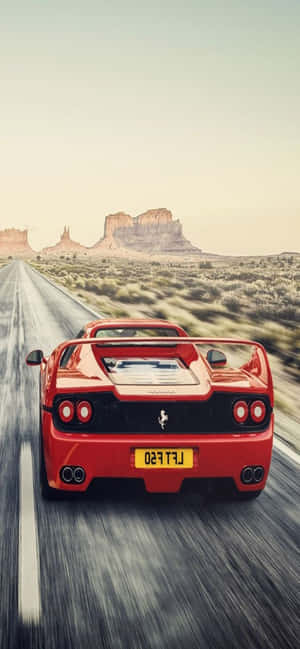 Iphone Xs Max Ferrari Baggrund — iPhone 12 Wallpapers