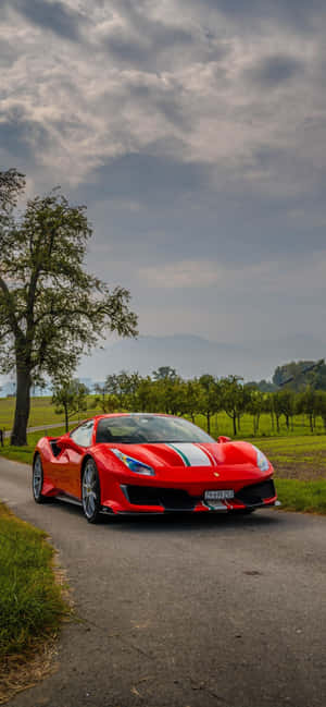 Iphone Xs Max Ferrari Baggrund — Realme Narzo 90X Wallpapers