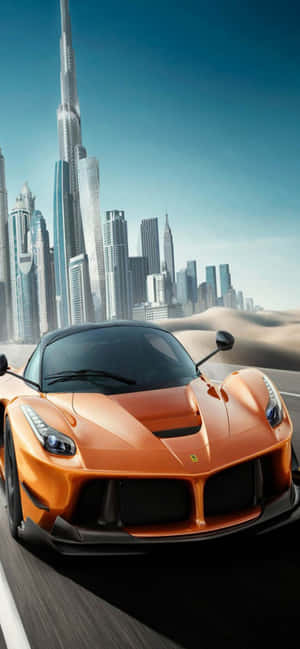 iPhone XS Max Ferrari baggrund — Realme Narzo 90 Wallpapers