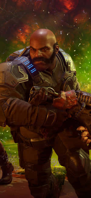 Iphone Xs Max Gears Of War 5 Baggrund — Tecno Camon 50 Pro Wallpapers