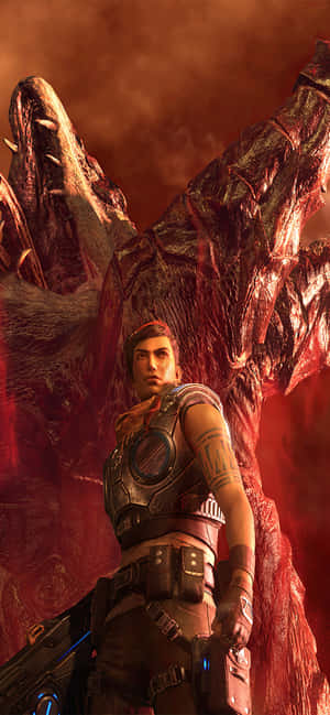 Iphone Xs Max Gears Of War 5 Baggrund — Tecno Camon 40 Premier Wallpapers