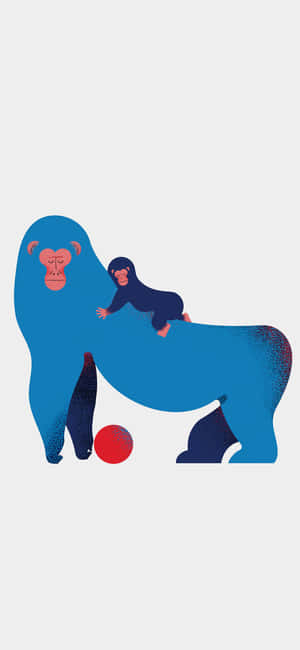 Iphone Xs Max Gorilla Baggrund — Vivo T5 Lite Wallpapers