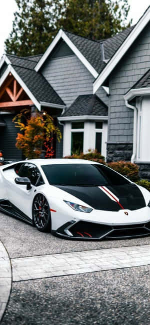 Iphone Xs Max Lamborghini Baggrund — Galaxy F56 Wallpapers