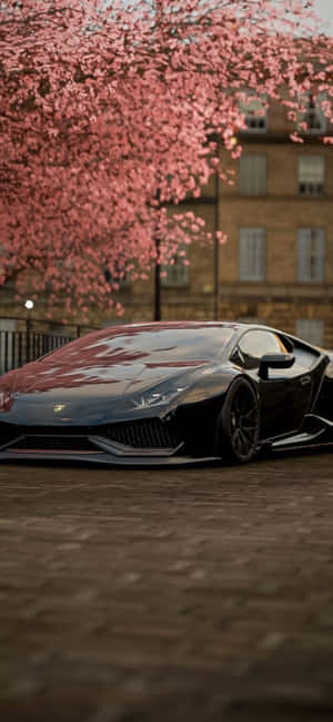 Iphone Xs Max Lamborghini Baggrund — Galaxy F70e Wallpapers