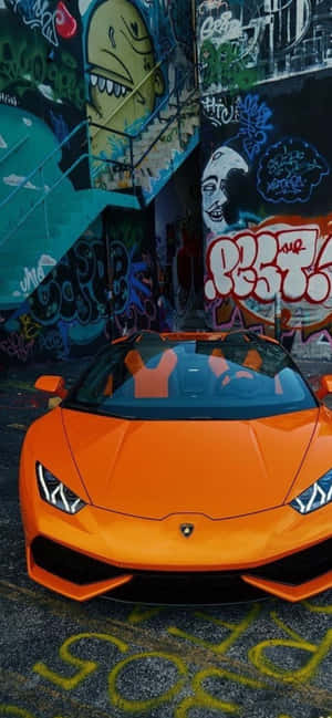 Iphone Xs Max Lamborghini Baggrund — Tecno Pova 8 Pro Wallpapers