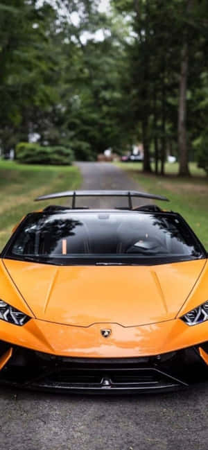 Iphone Xs Max Lamborghini Baggrund — Galaxy F17 Wallpapers