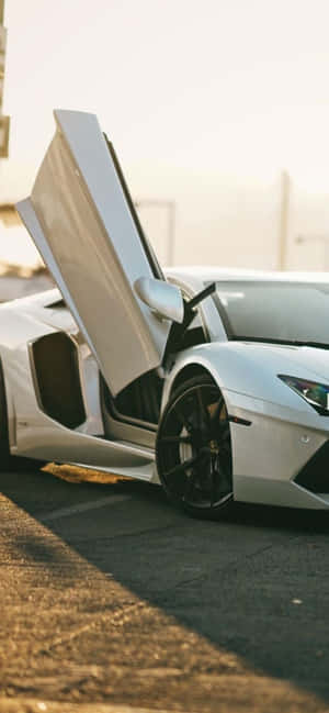 Iphone Xs Max Lamborghini Baggrund — Tecno Pova 8 Pro Wallpapers