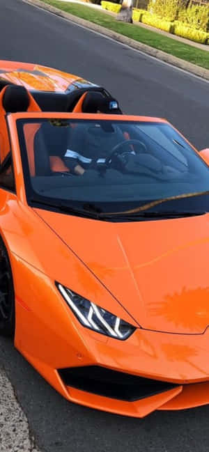 Iphone Xs Max Lamborghini Baggrund — Galaxy F07 Wallpapers