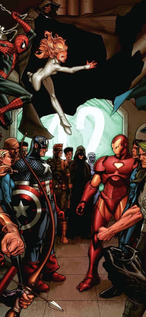 Iphone Xs Max Marvel Baggrund — Honor Play 60A Wallpapers