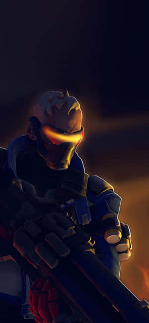 Iphone Xs Max Overwatch Baggrund — iPhone 14 Pro Wallpapers