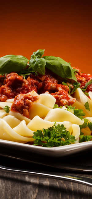 Iphone Xs Pasta Baggrund — Redmi K90 Pro Max Wallpapers
