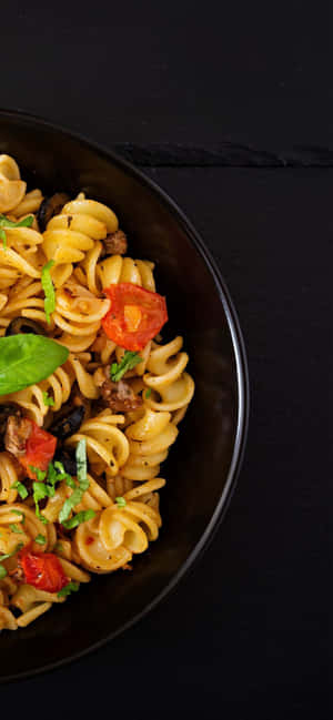 Iphone Xs Pasta Baggrund — iPhone X Wallpapers