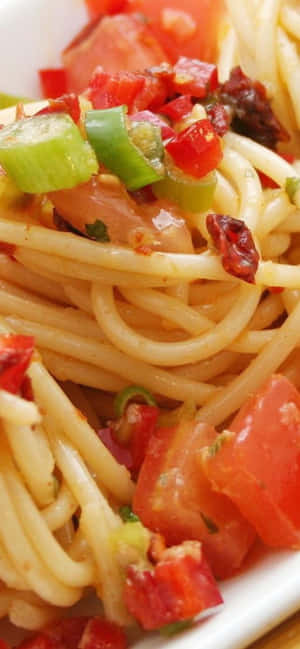 Iphone Xs Pasta Baggrund — iPhone Xs Max Wallpapers