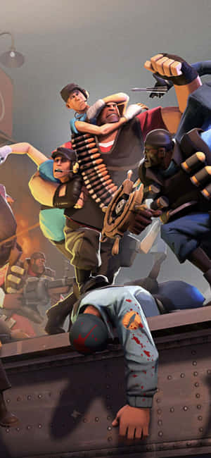 Iphone Xs Team Fortress 2 Baggrund — Vivo Y Wallpapers