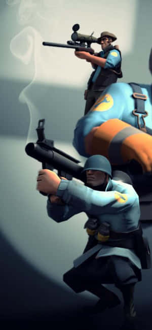 iPhone XS Team Fortress 2 baggrund — Vivo Y60 Wallpapers