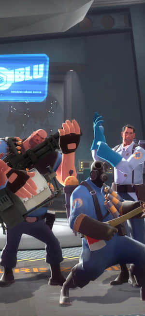 iPhone Xs Team Fortress 2 Baggrund — iPhone 12 Wallpapers