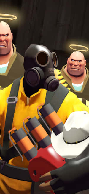 iPhone XS Team Fortress 2 baggrund — Vivo Y60 Wallpapers